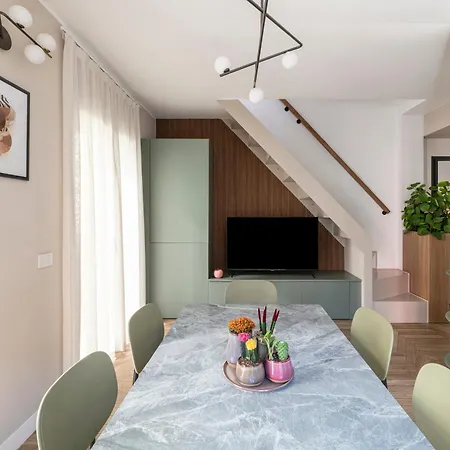 Ferienwohnung Modigliani Terrace Jacuzzi Golden House Mailand Exterior foto